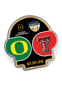 Texas Tech Red Raiders Souvenir 2025 Orange Bowl Dueling Pin - Black