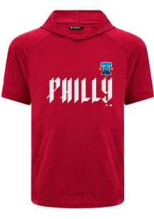 Levelwear Philadelphia Phillies Red Phase City Connect Core Short Sleeve Hoods