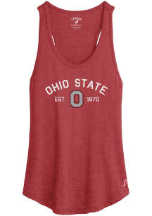 Ohio State Buckeyes Womens Red Intramural Tank Top