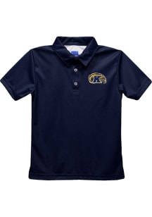 Vive La Fete Kent State Golden Flashes Toddler Blue Team Short Sleeve Polo Shirt