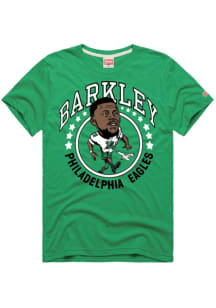 Saquon Barkley Philadelphia Eagles Kelly Green Caricature Short Sleeve Fashion Player T Shirt