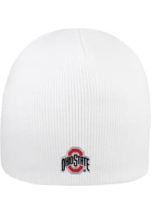 LogoFit Ohio State Buckeyes White Everest Mens Knit Hat