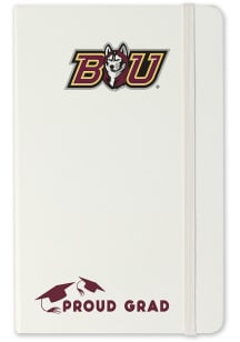 Bloomsburg University Huskies Proud Grad Notebook and Folder - White