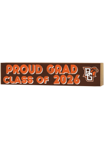 KH Sports Fan Bowling Green Falcons Class of 2026 Block Sign - Orange