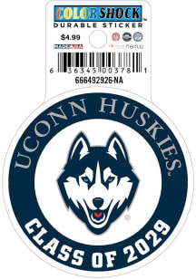 UConn Huskies 3" Class of 2029 Stickers - Navy Blue