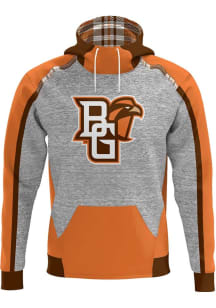 ProSphere Bowling Green Falcons Mens Orange Heritage Long Sleeve Hoodie
