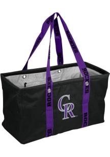 Colorado Rockies Black Primary Picnic Tote