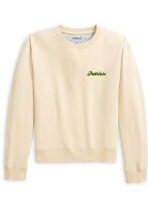 Johnnie O George Mason University Womens Oatmeal Penny Crew Sweatshirt