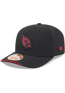 New Era Arizona Cardinals 2026 NFL Sideline 9SEVENTY Stretch Snap Adjustable Hat - Black