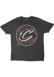 Cleveland Cavaliers Black City Edition Cocoon Urban Short Sleeve Fashion T Shirt