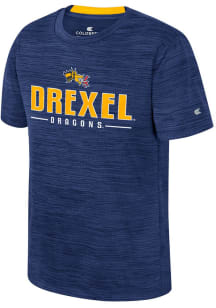 Colosseum Drexel Dragons Youth Navy Blue Anderson Short Sleeve T-Shirt