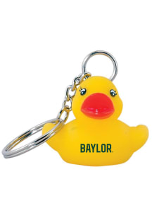 Baylor Bears Rubber Duck Keychain - Green