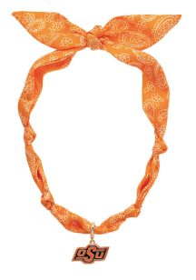 Oklahoma State Cowboys Logo Bandana Scarf Necklace