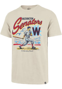 47 Washington Nationals White Golden Age Scrum Short Sleeve Fashion T Shirt