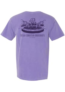 Summit Sportswear TCU Horned Frogs Womens Lavender Alumni Short Sleeve T-Shirt