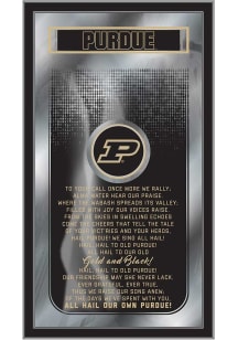 Purdue Boilermakers Fight Song Hanging Back Bar Mirror