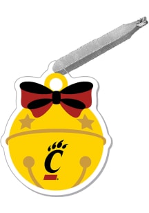 Cincinnati Bearcats Bow Bell Ornament - Red