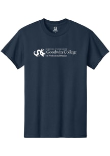 Summit Sportswear Drexel Dragons Navy Blue Goodwin College of Professional Studies Short Sleeve T..