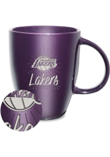 Los Angeles Lakers Sunburst Ceramic Lustre Ceramic Mug - Gold
