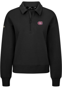 Levelwear Montreal Canadiens Womens Black Canmore 3D Embroidered Patch Medium Weight Jacket