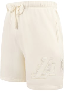 Pro Standard Los Angeles Lakers Mens White Neutral Shorts
