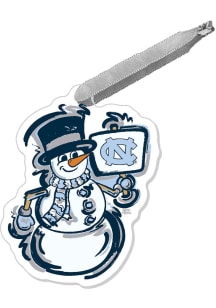 North Carolina Tar Heels Justin Patten Snowman Ornament - Light Blue
