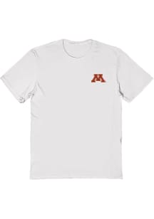 Vive La Fete Minnesota Golden Gophers Womens White Impressions Short Sleeve T-Shirt