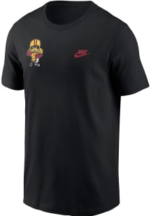 Nike Iowa State Cyclones Black Football Cy Short Sleeve T Shirt