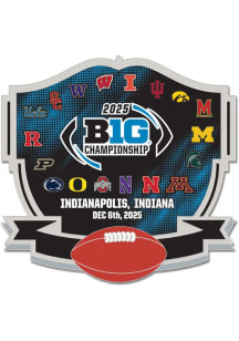Big Ten Souvenir 2025 BIG10 Football Championship Pin - White