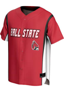 ProSphere Ball State Cardinals Mens Cardinal Rival Baseball Baseball Jersey