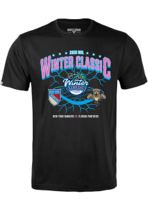 Levelwear New York Rangers Black vs Panthers 2026 Winter Classic Richmond Rink Short Sleeve T Shir..