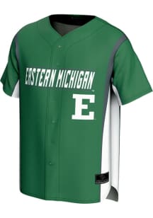 ProSphere Eastern Michigan Eagles Mens Green Rival Baseball Baseball Jersey