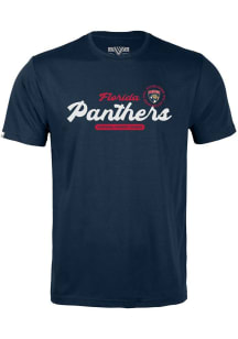 Levelwear Florida Panthers Youth Navy Blue Richmond Jr Monument Short Sleeve T-Shirt
