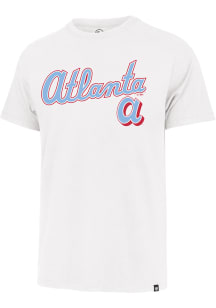 47 Atlanta Braves White Pregame Franklin Short Sleeve Fashion T Shirt