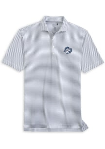 Johnnie O North Carolina Tar Heels Mens Navy Blue Stetsons Short Sleeve Fashion Polo