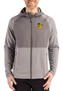 Cutter and Buck Baylor Bears Mens Graphite Vault Peshastin Long Sleeve Full Zip Jacket