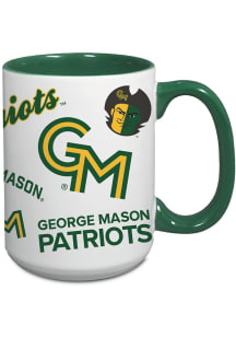 George Mason University 15oz Java Medley Ceramic Mug - Green