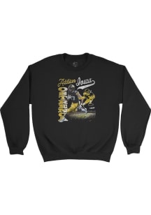 Addison Ostrenga  Campus Ink Iowa Hawkeyes Youth Black Big Ten Media Days Custom Long Sleeve Crew..