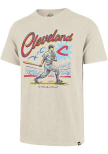 47 Cleveland Guardians Cream Golden Age Scrum Short Sleeve Fashion T Shirt