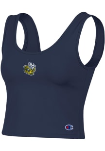 Champion Michigan Wolverines Womens Navy Blue Scoop Tank Top