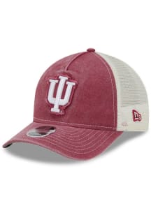 New Era Indiana Hoosiers Crimson JR Fan 9FORTY M-Crown A-Frame Youth Adjustable Hat