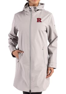 Cutter and Buck Rutgers Scarlet Knights Womens Grey Camano Light Weight Jacket