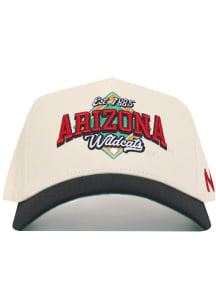 No Rivals Arizona Wildcats 2T Ballpark Adjustable Hat - Ivory