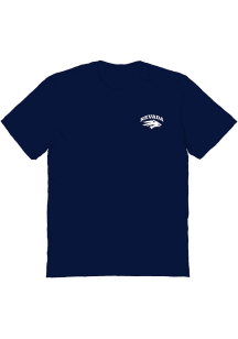Vive La Fete Nevada Wolf Pack Womens Navy Blue Impressions Short Sleeve T-Shirt