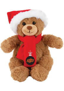Oklahoma State Cowboys Jardine  Holiday 10" Holiday Plush - Brown