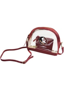 Florida State Seminoles Half moon Womens Clear Tote