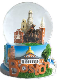 Boston Massachusetts Downtown Skyline Water Globe