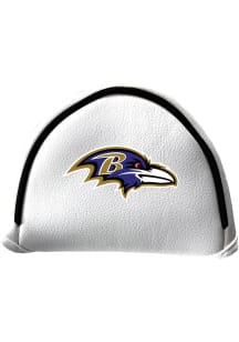 Baltimore Ravens White Mallet Putter Cover