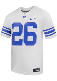 Nike BYU Cougars White Football Replica Football Jersey