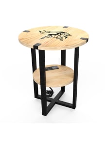 Imperial Minnesota Vikings Charging Side Table Brown End Table